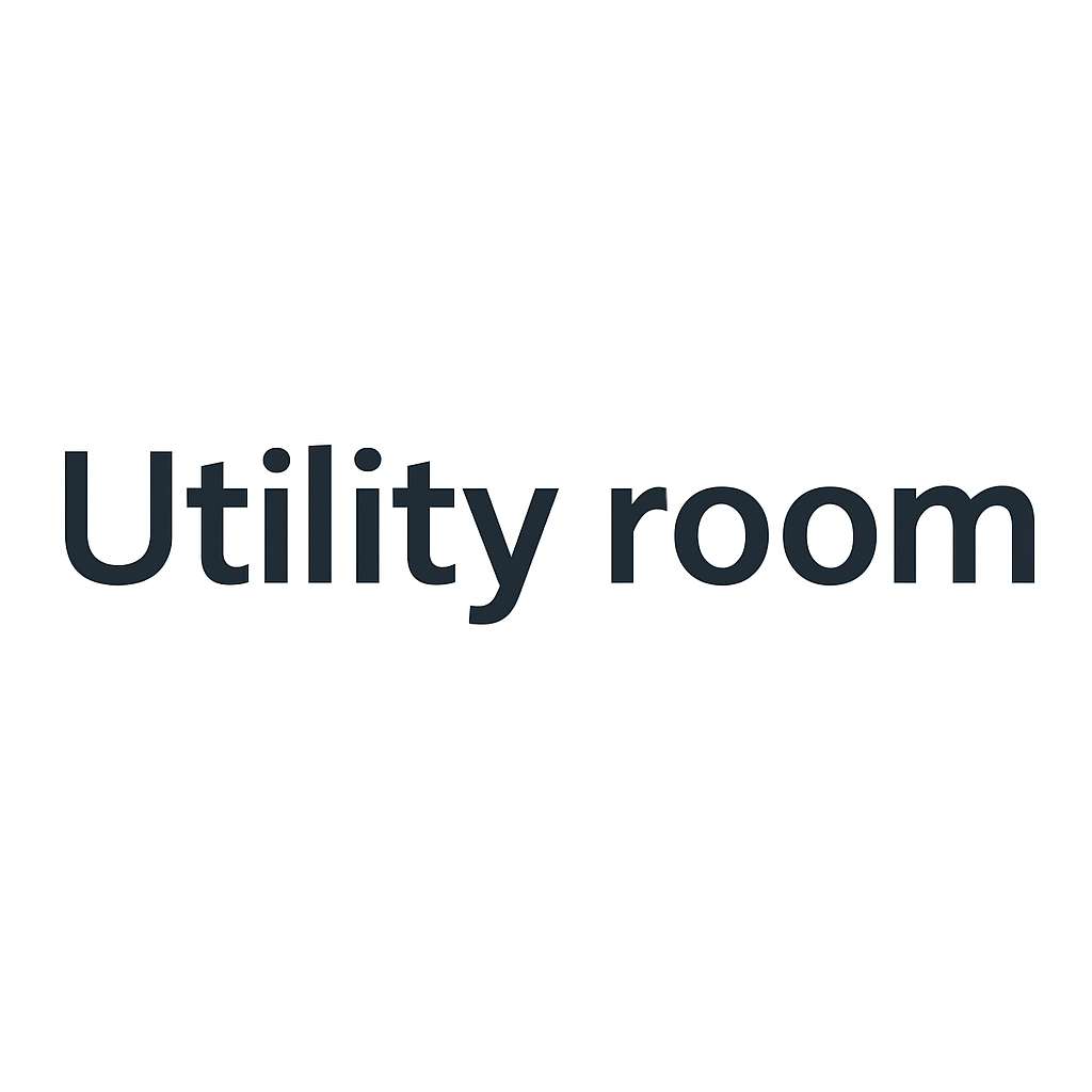 Utility room